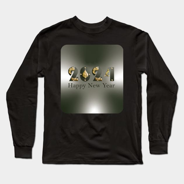 Sculpting the New Year with Thai Artistry Long Sleeve T-Shirt by XT STUDIO ART